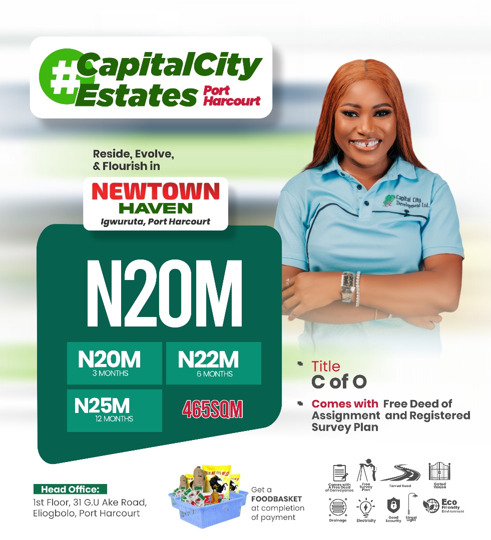 NEWTOWN HAVEN ESTATE, PORT HARCOURT