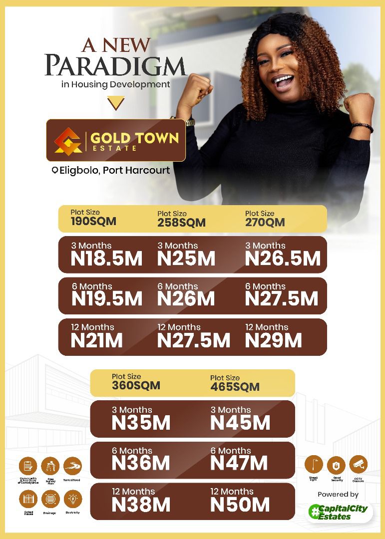 GOLD TOWN (PRIME) PORT HARCOURT