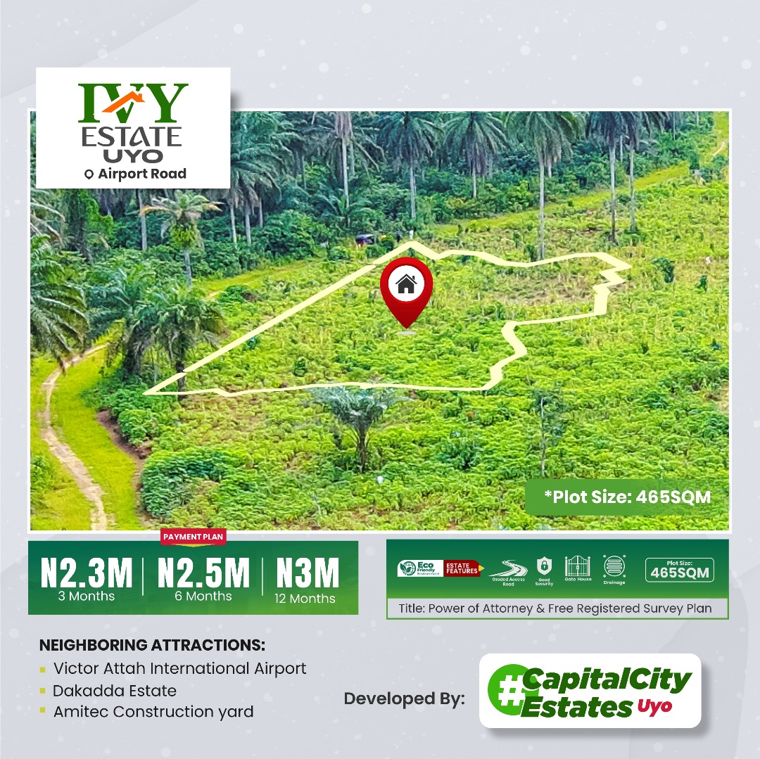 IVY ESTATE UYO, AIRPORT ROAD