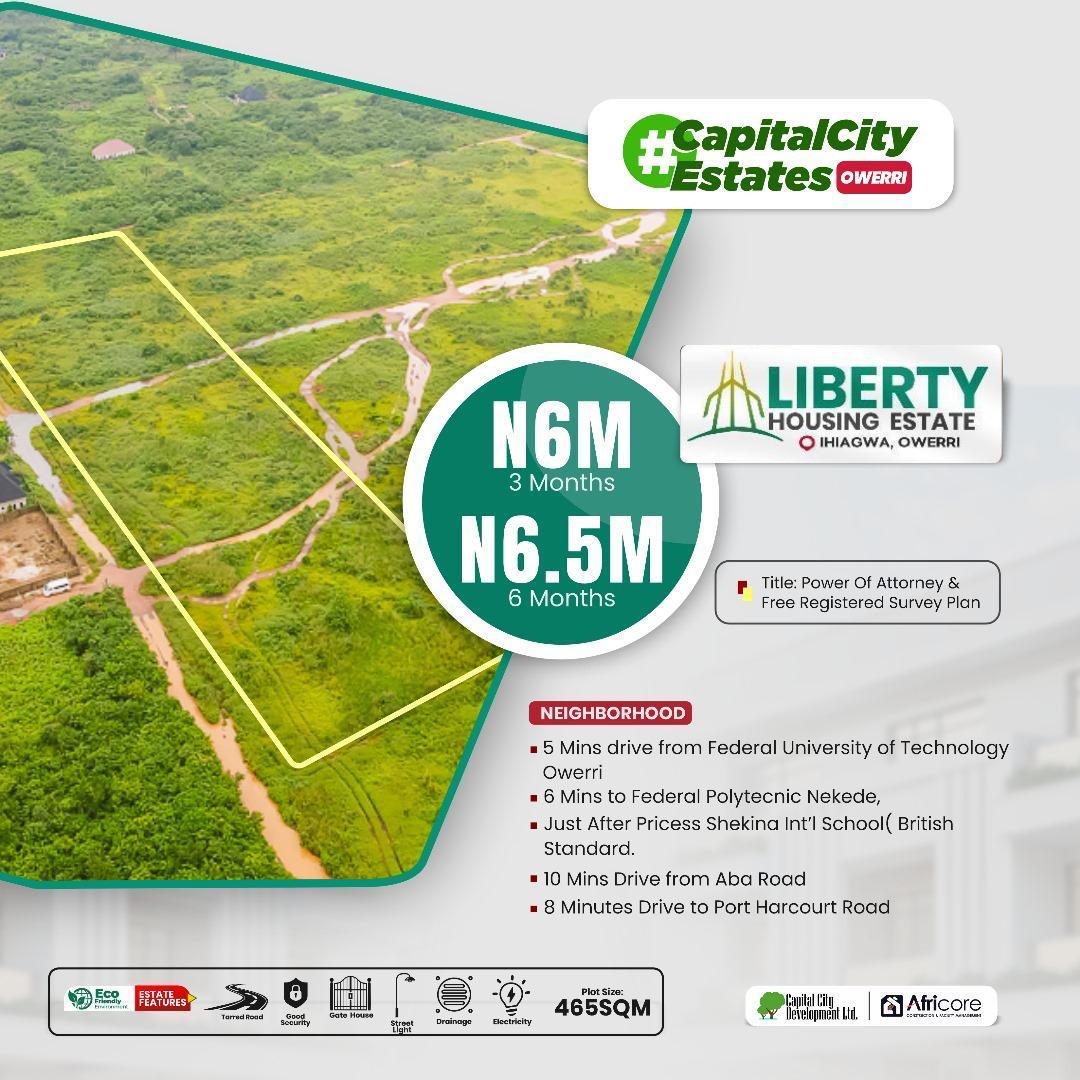 LIBERTY HOUSING ESTATE(PRIME) OWERRI