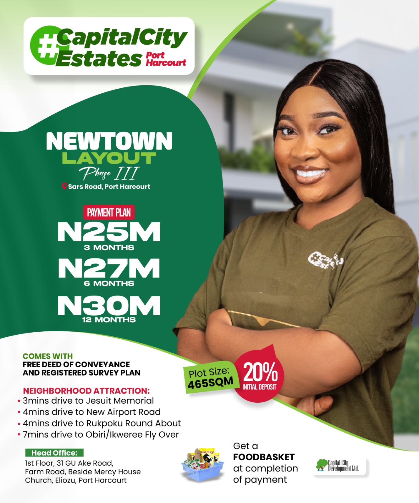 NEWTOWN LAYOUT PHASE 3, PORT HARCOURT