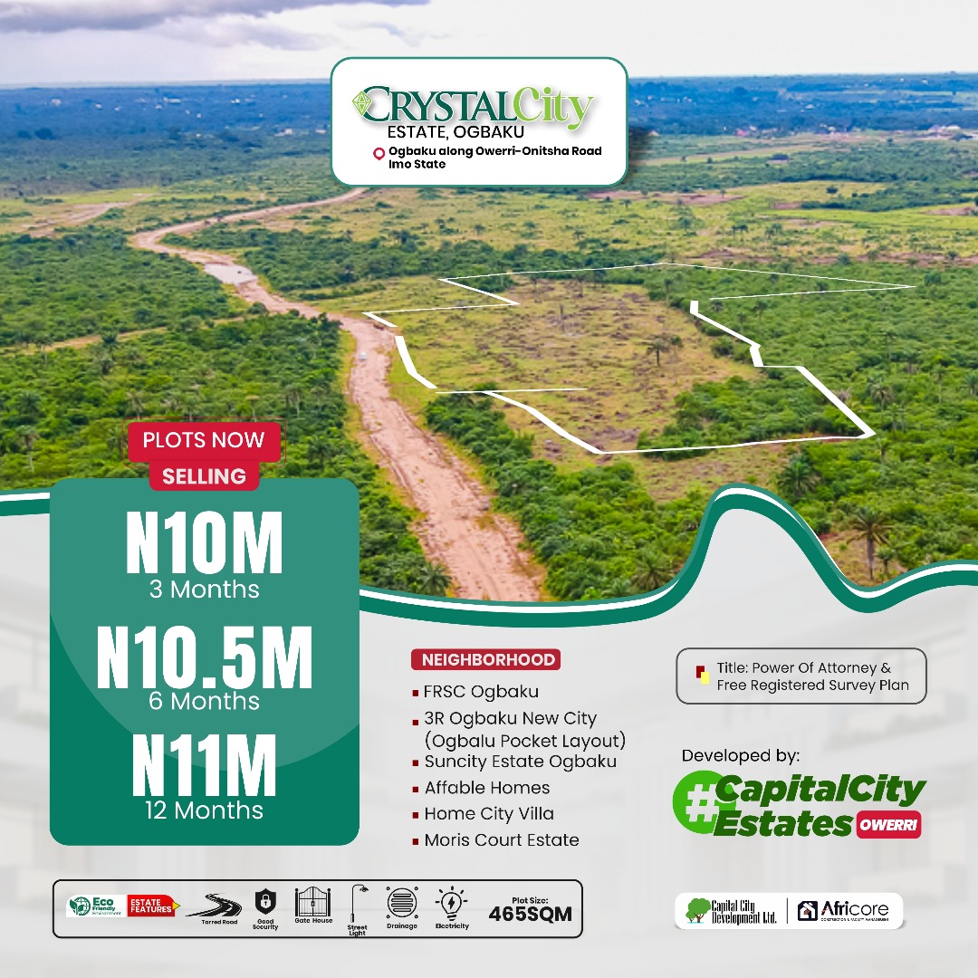 CRYSTAL CITY ESTATE OWERRI