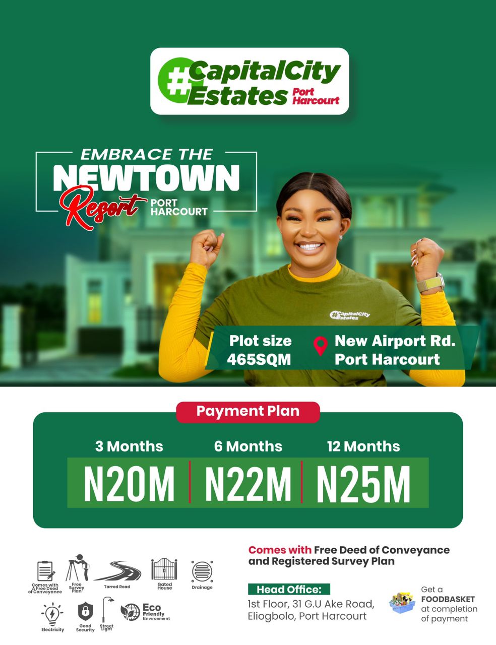 NEWTOWN RESORT ESTATE, PORT HARCOURT